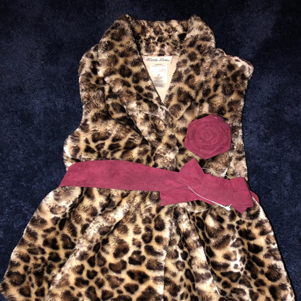 Girl’s Faux Fur Vest